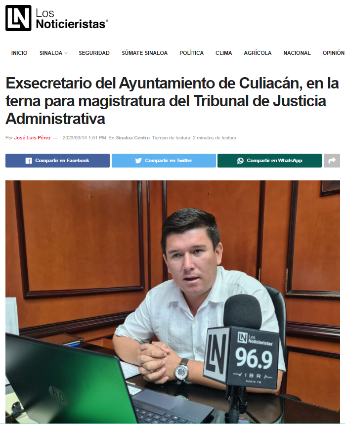 Terna para el tribunal