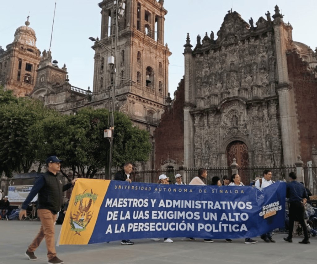 La UAS en el zócalo