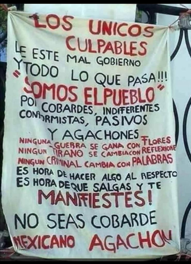 Es culpa del pueblo