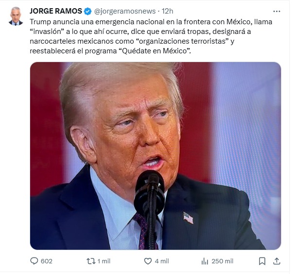 Trump contra el narco