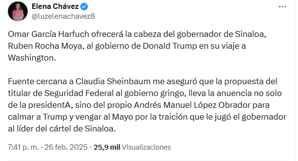 Entregarán a Rocha