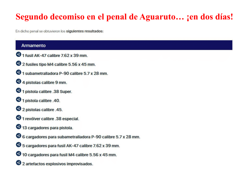 ¡Dos decomisos en dos días
